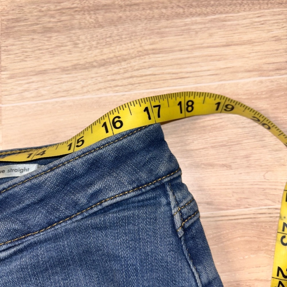 Wrangler high rise true straight denim jeans 14x34 - Picture 5 of 8